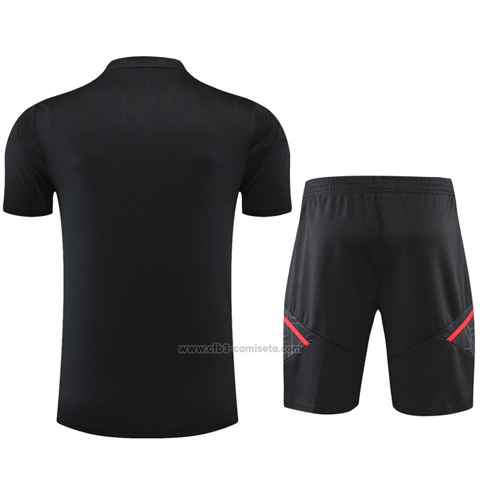 Chandal del Bayern Munich Manga Corta 2022-2023 Negro - Pantalon Corto